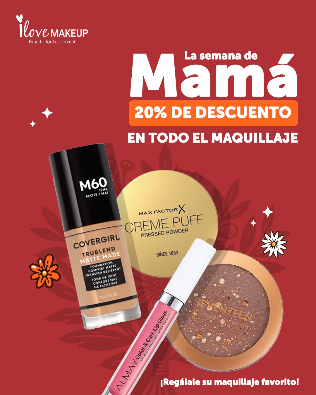 20% OFF MAMÁ
